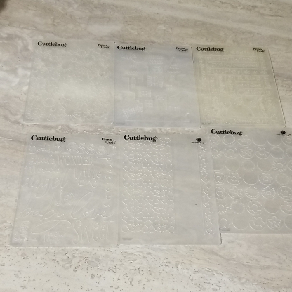 Cuttlebug Embossing Folders